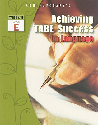 Book Achieving TABE Success In Language, Level E Workbook (Achieving TABE Success for TABE 9 & 10) free