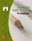 Book Achieving TABE Success In Language, Level M Workbook (Achieving TABE Success for TABE 9 & 10) free