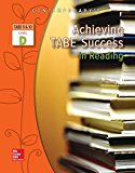 Book Achieving TABE Success In Reading, Level D Workbook (Achieving TABE Success for TABE 9 & 10) free