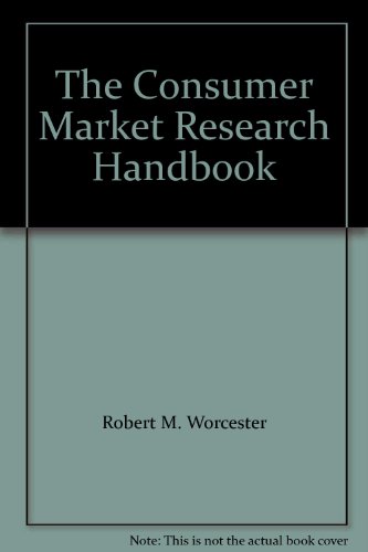 Book The Consumer Market Research Handbook free