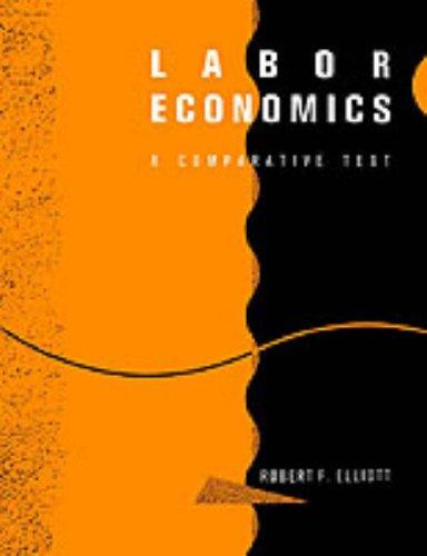 Book Labor Economics: A Comparative Text free