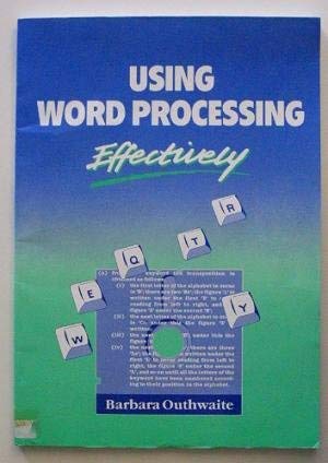 Book Using Word Processing Effectively free