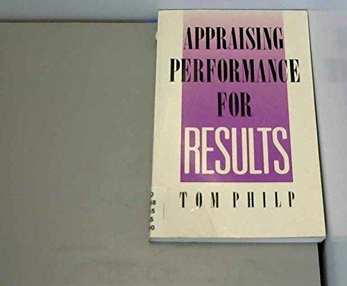 Book Appraising Performance For Results free