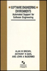 Book Software Engineering Environments: Automated Support For Software Engineering (mcgraw Hill International Series In Software Engineering) free