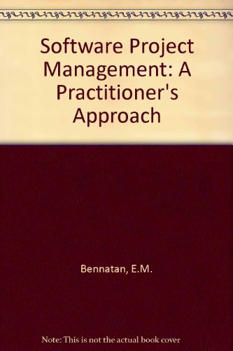 Book Software Project Management: A Practitioner's Approach free