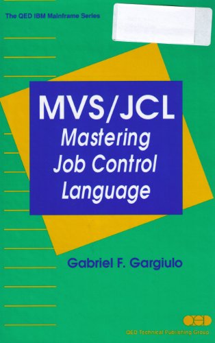 Book MVS/JCL: Mastering Job Control Language free