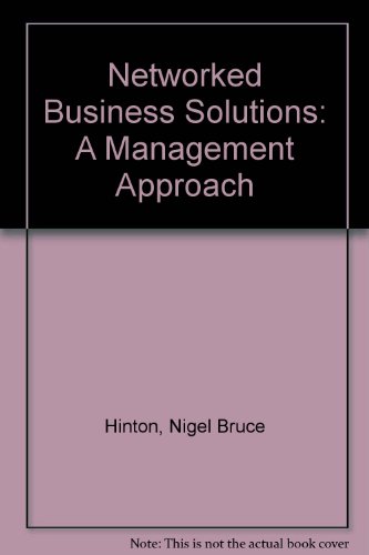 Book Networked Business Solutions: A Management Approach free