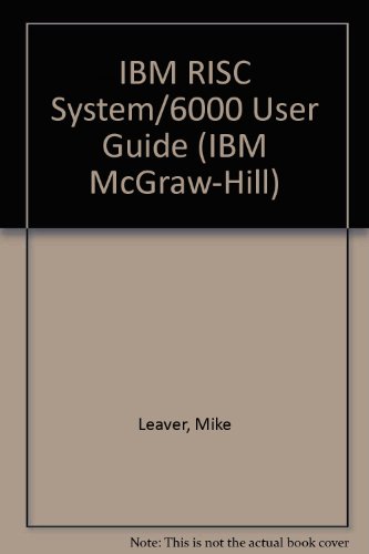 Book IBM Risc System/6000 User Guide (IBM McGraw-Hill Series) free