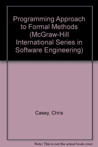 Book A programming approach to formal methods free