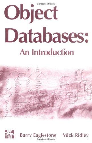 Book Object Databases: An Introduction free