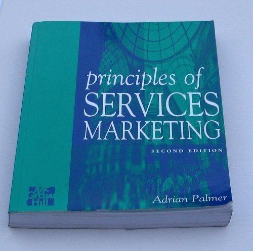 Book Principles Of Services Marketing free