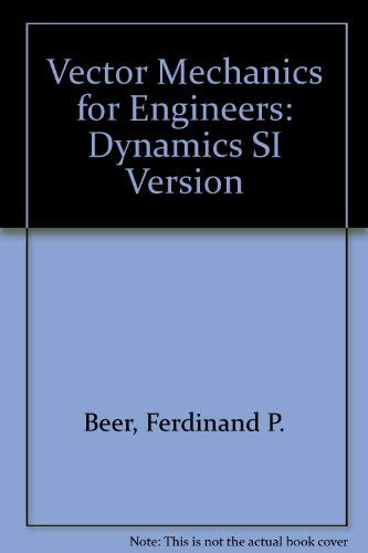 Book Vector Mechanics for Engineers free