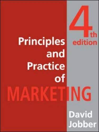 Book Principles and Practice of Marketing free
