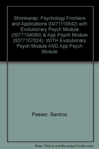 Book Psychology Frontiers And Applications free