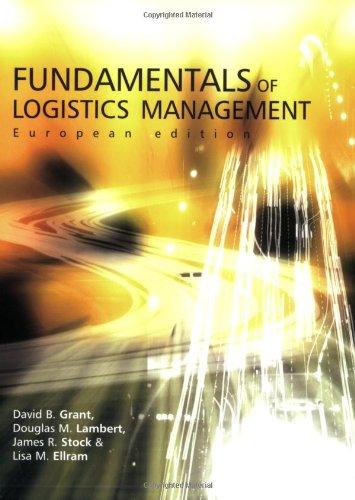 Book Fundamentals of Logistics Management free