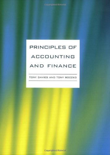 Book Principles of Accounting and Finance free