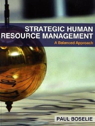 Book Strategic Human Resource Management: A Balanced Approach free