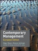 Book Contemporary Management free