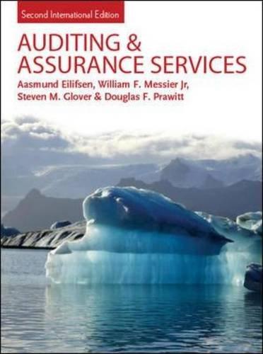 Book Auditing and Assurance Services. Aasmund Eilifsen ... [Et Al.] free