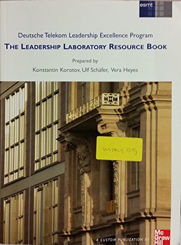 Book Leadership Laboratory Resource Book Cust free