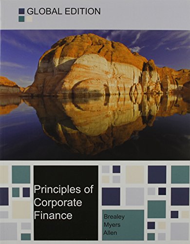 Book SW: Principles of Corporate Finance - Global Edition with Connect Plus and Learnsmart 360 Days Card free