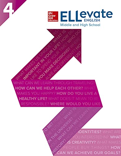 Book ELLevate English: Middle and High School Student Book Level 4 (Spanish Edition) free
