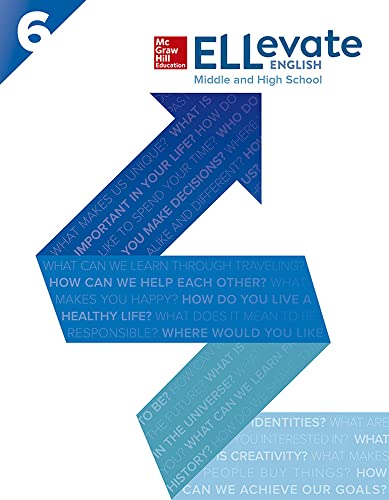 Book ELLevate English: Middle and High School Student Book Level 6 (Spanish Edition) free