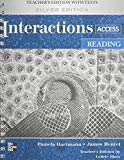 Book Interactions Access Reading Teacher's Edition Plus Key Code for E-Course free