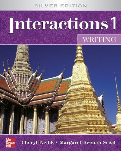 Book Interactions 1 - Writing Student e-Course Code Standalone: Silver Edition free