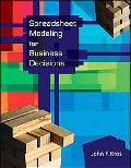 Book Spreadsheet Modeling for Business Decisions w/St CD, @RISK & Crystal Ball Access Cards free