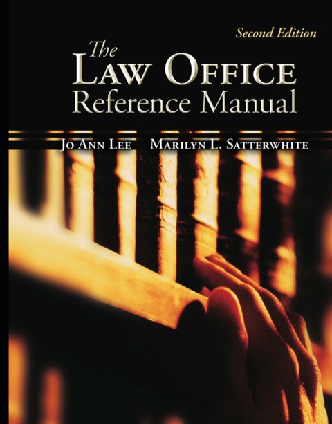Book The Law Office Reference Manual free