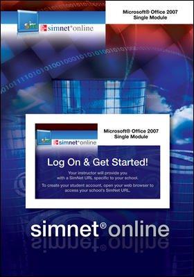Book Simnet For Office 2007 One Module Registration Card free