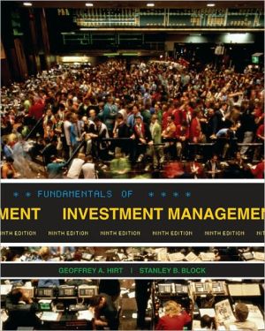 Book Fundamentals of Investment Management with S&P bind-in card free