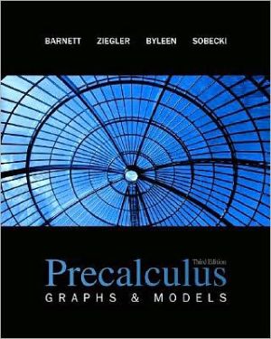Book Precalculus: Graphs and Models free