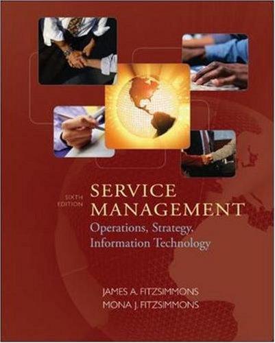 Book Service Management: Operations, Strategy, Information Technology w/Student CD free