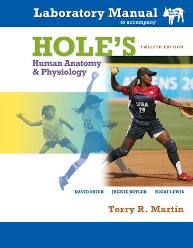 Book Laboratory Manual t/a Hole's Human Anatomy & Physiology Fetal Pig Version free