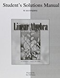 Book Student's Solutions Manual t/a Intro to Linear Algebra free