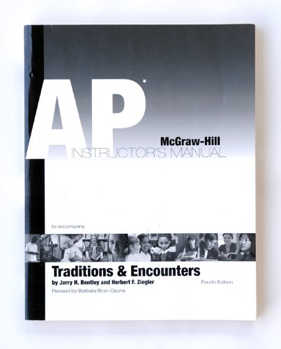 Book AP Instructor's Manual to Accompany Traditions & Encounters free