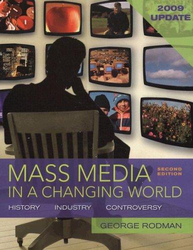 Book Mass Media in a Changing World, 2009 Updated Edition with Media World 2.0 DVD free