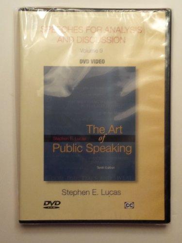 Book The Art Of Public Speaking Speeches For Analysis And Discussion Volume 9 free