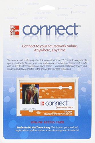 Book Connect Access Card for Anatomy and Physiology free
