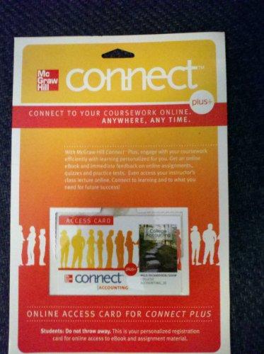 Book Connect access code card to accompany Wild College Accounting 2e free