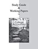 Book Study Guide & Working Papers Ch 1-14 to accompany College Accounting free