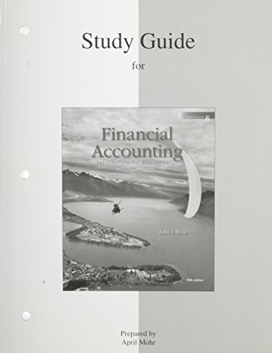Book Study Guide to accompany Financial Accounting free