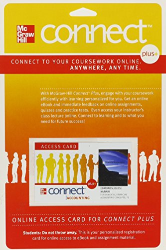 Book Connect Plus Access Card for Fundamental Financial Accounting Concepts free