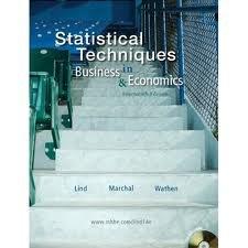 Book Statistical Techniques in Business and Economics free