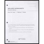 Book Wellness Worksheets free