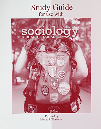 Book Student Study Guide for use with Sociology 12/e free