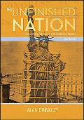 Book The Unfinished Nation: A Concise History of the American People, Combined Hardcover free