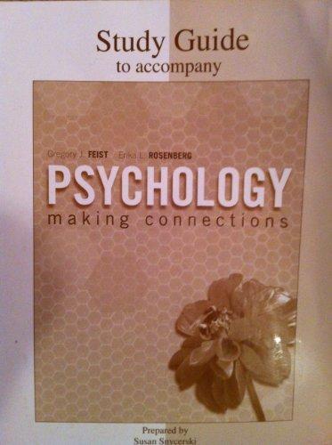 Book Study Guide for Psychology Making Connections free